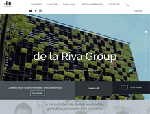 Tablet Screenshot of delarivagroup.com